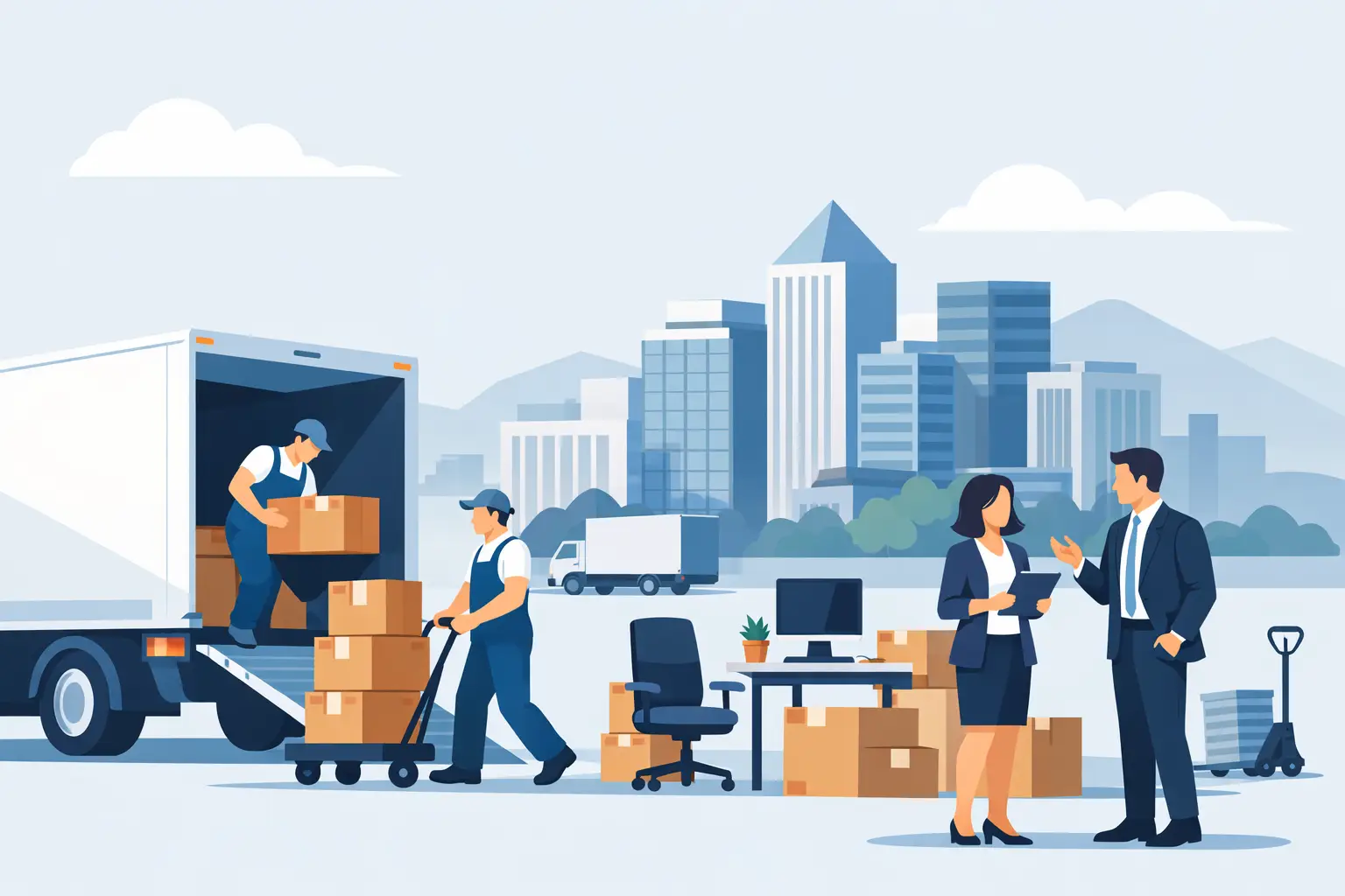 Commercial Moving Services BC Businesses Trust
