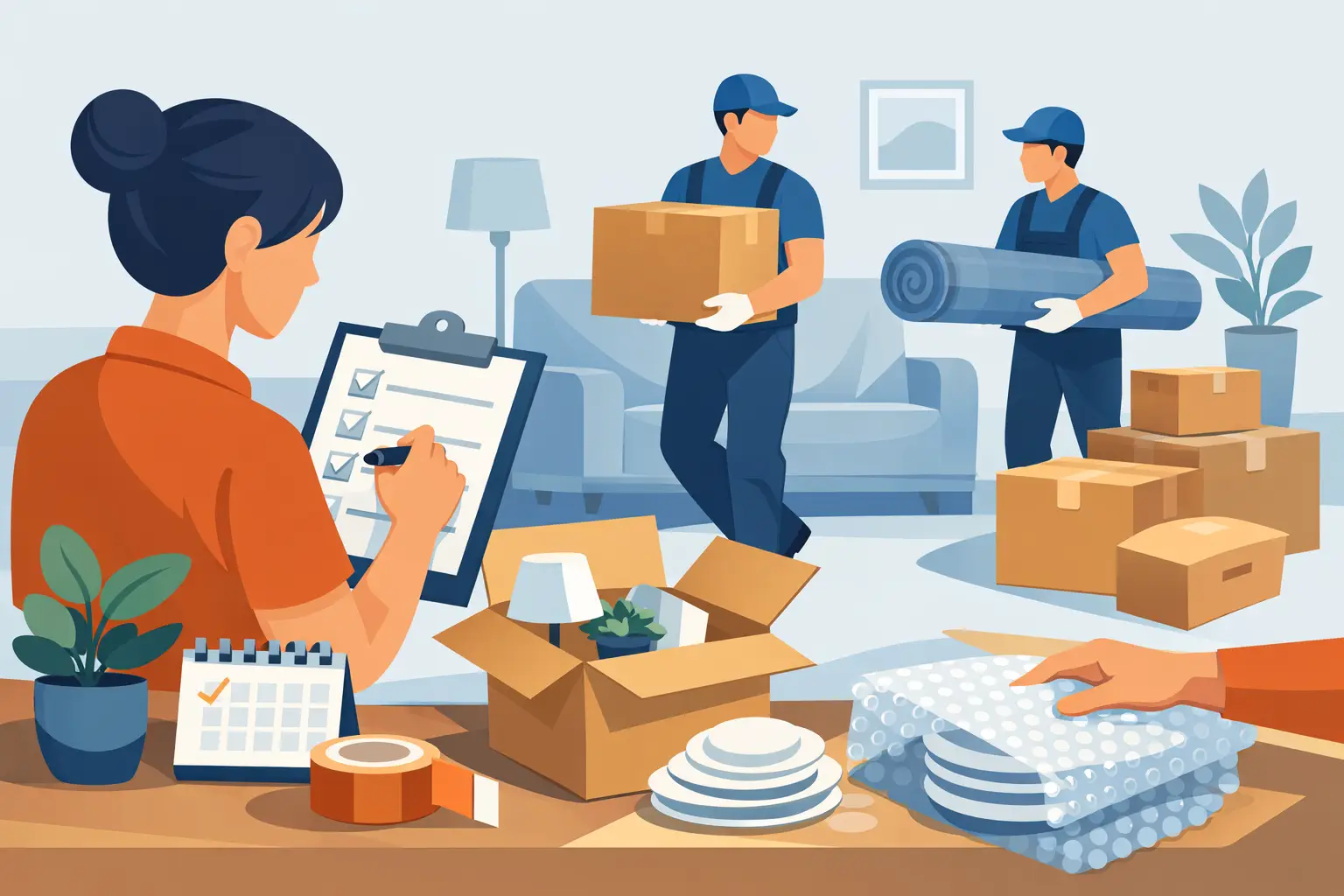 How to Prepare for Movers the Right Way