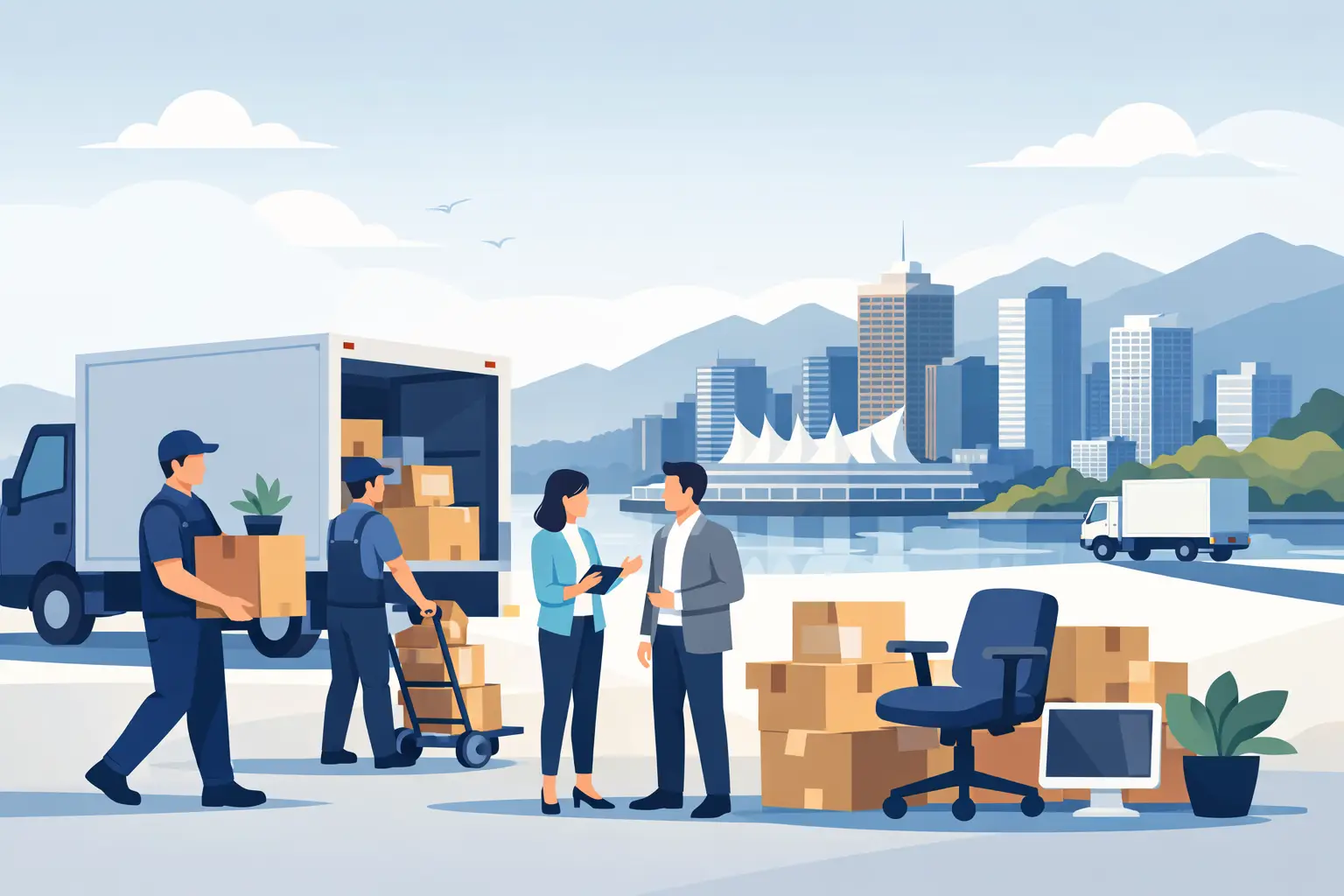 Office Moving Company Vancouver Businesses Trust