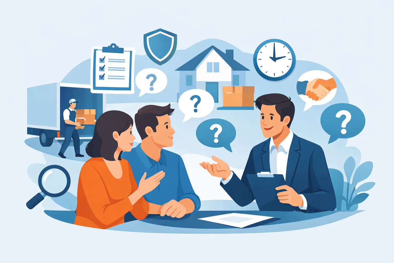 12 Smart Questions to Ask Movers