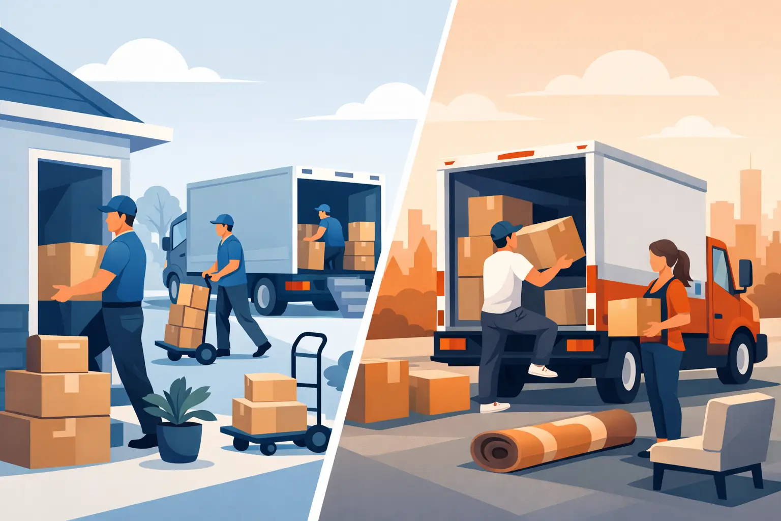 Moving Company Versus Truck Rental