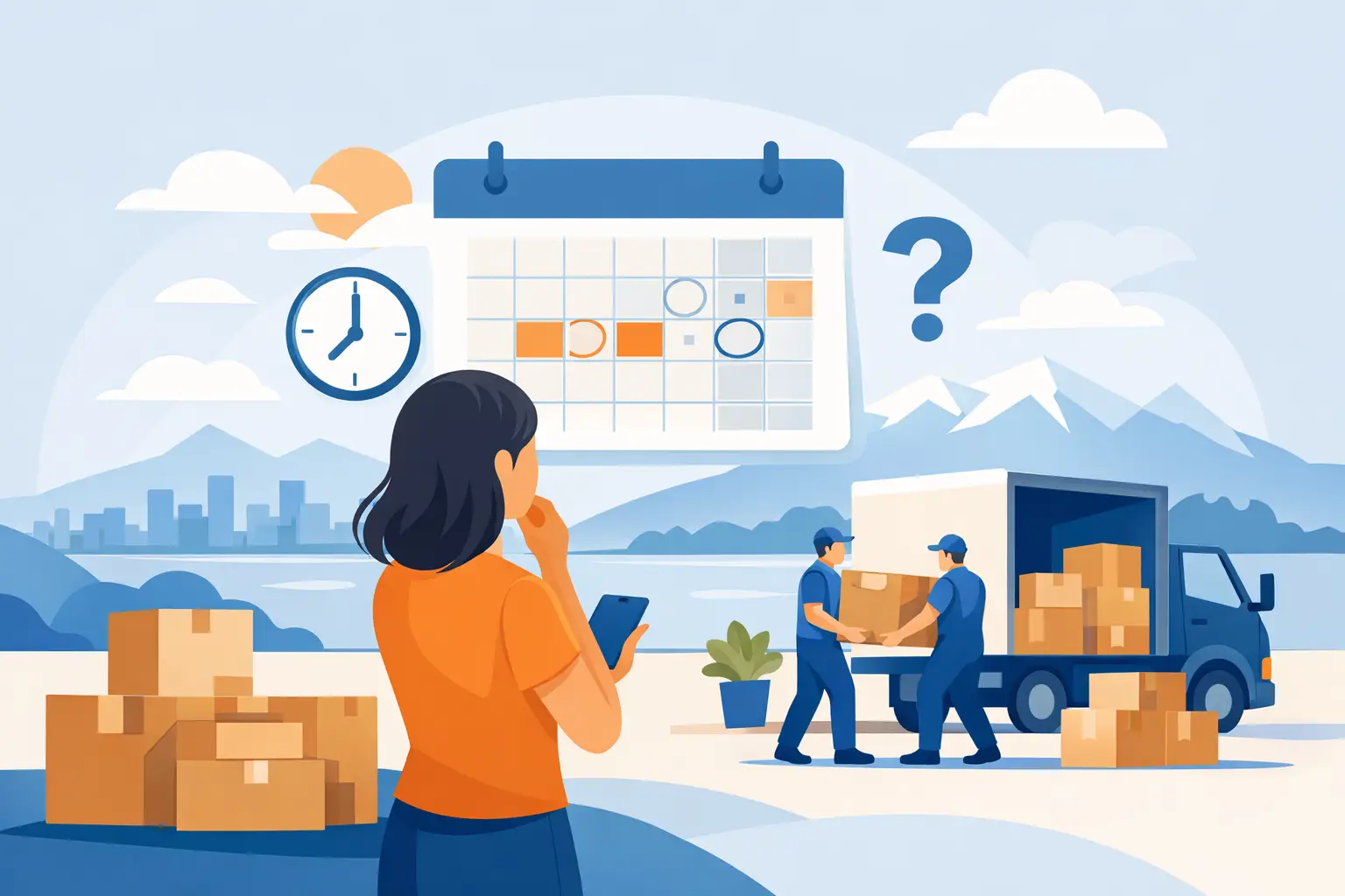 When Should I Book Movers in BC?